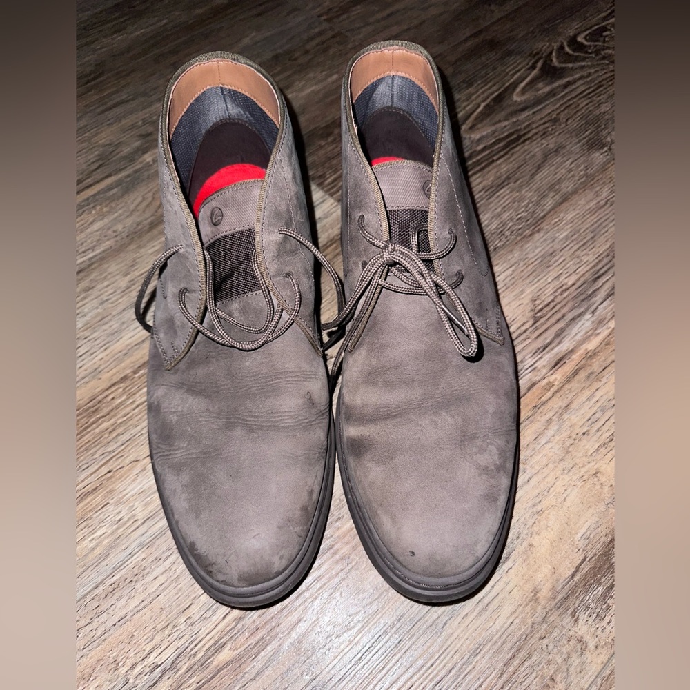 CLARKS π€ Tac System - Shoes - Size Menβs 10.5, Grey ish/Brown - Picture 9 of 13